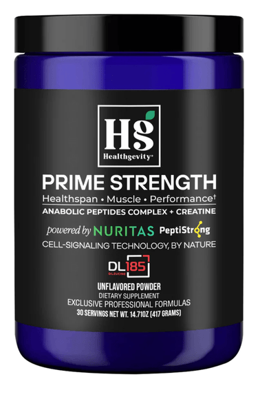 PRIME STRENGTH 2.0 (DILEUCINE) 30 Servings * Healthgevity Supplement - Conners Clinic